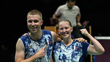 Sacre historique pour Le Français Thom Gicquel et L'Française Delphine Delrue en badminton