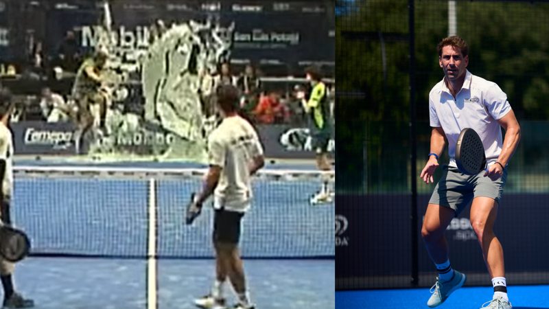 Álex Ruiz evita una tragedia en el FIP Gold tras la rotura de un cristal en la pista