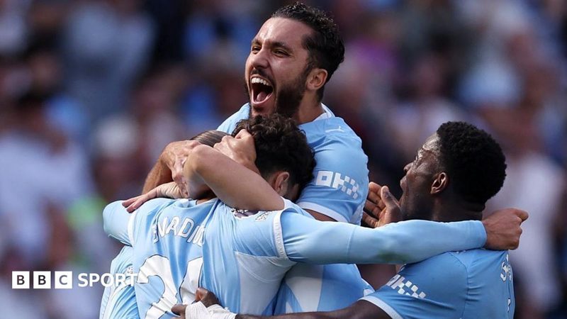 Dramatic Comeback: Man City Edges Bournemouth 2-1 in Thrilling Clash