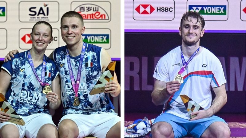 Le badminton français s'impose sur la scène mondiale avec des titres historiques