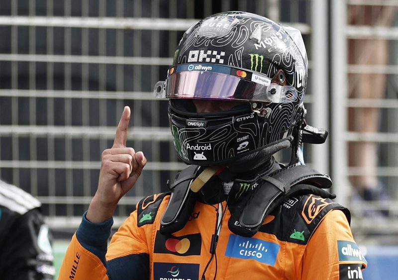 Norris conquista vitória no GP da Holanda enquanto Verstappen sofre acidente