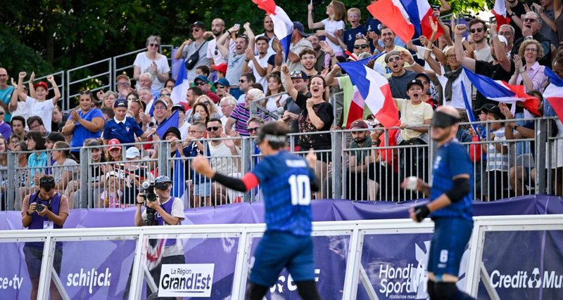 L’Équipe de France s’offre l’Euro de Cécifoot grâce à Villeroux face à l’Angleterre