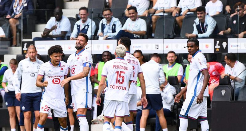 Le LOSC s’impose tranquillement à Angers et démarre parfaitement sa saison