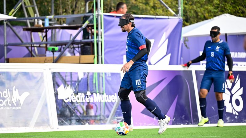 Cécifoot : Frédéric Villeroux brille en finale de l'Euro contre l'Angleterre