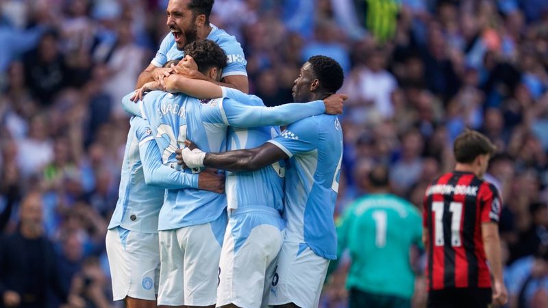Maresca inicia su era con remontada del City ante el Bournemouth
