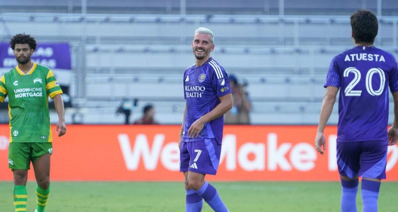 Antoine Griezmann brille avec un doublé pour Orlando City en MLS