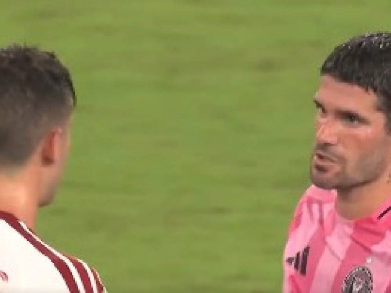 Rodrigo De Paul brilla y discute en la derrota del Inter Miami ante Toronto