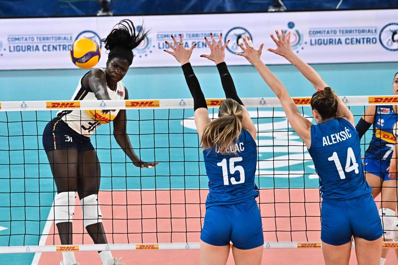 Italia travolge l'Egitto nel volley femminile ai Giochi del Mediterraneo