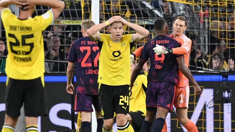 Borussia Dortmund sieht sich nach Supercup-Niederlage in der Kritik