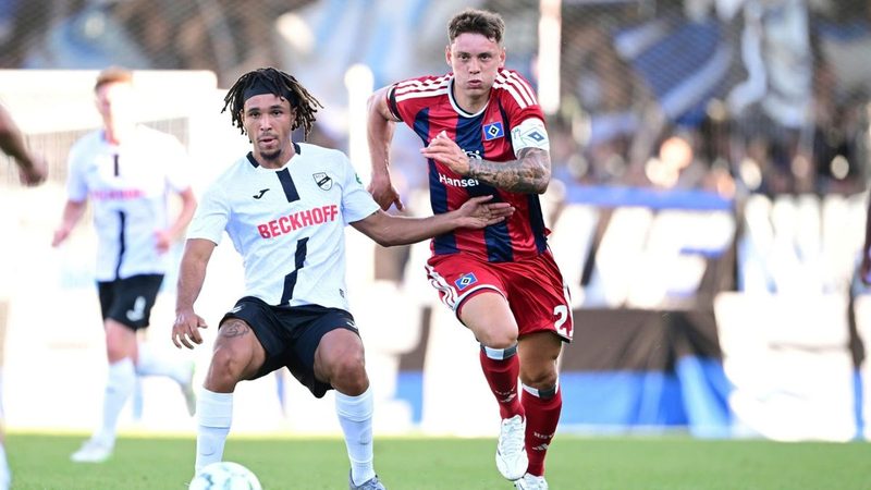 Hamburger SV überwindet erste DFB-Pokal-Hürde mit souveränem 3:0 in Verl