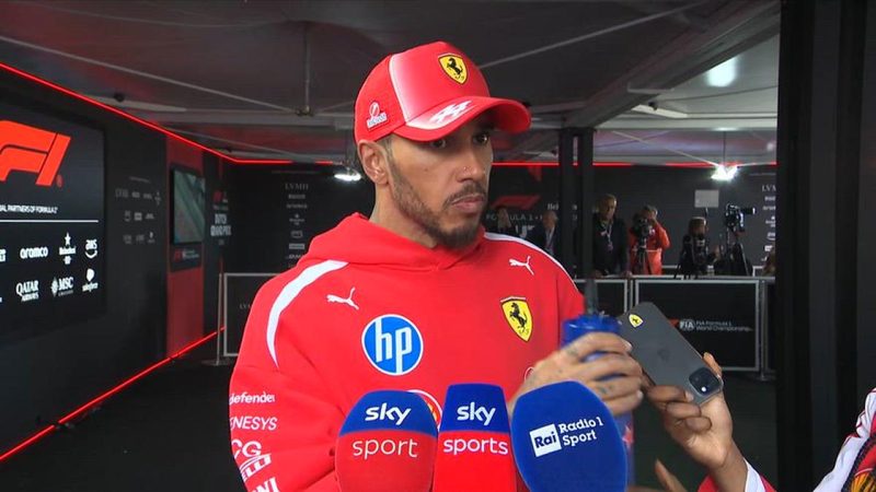 Hamilton si scusa e celebra il lavoro della Ferrari dopo le polemiche di Zandvoort