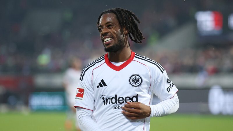 Eintracht Frankfurt verleiht Elye Wahi erneut an OGC Nizza mit Kaufoption