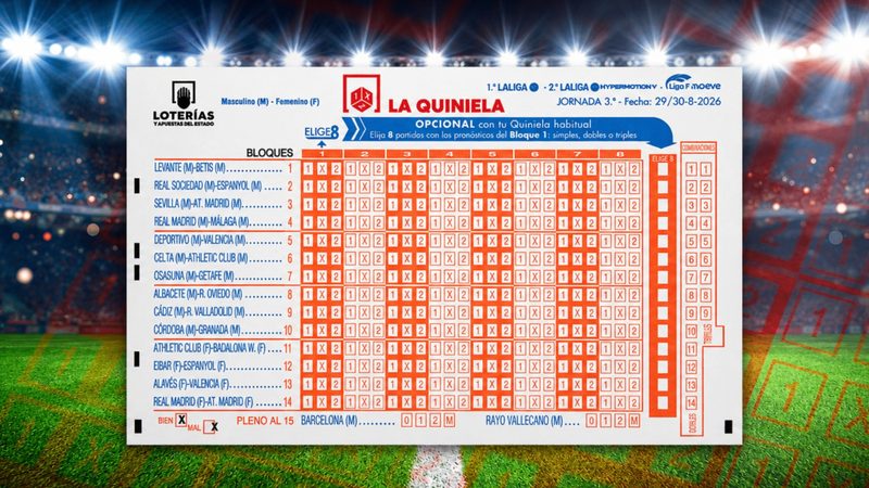 La Primera División femenina se suma a La Quiniela con cuatro partidos esta semana