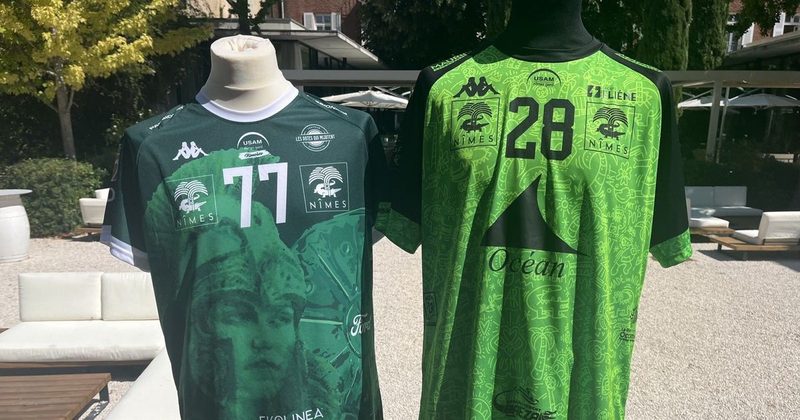 L'USAM Nîmes Gard présente ses nouveaux maillots pour la saison 2026