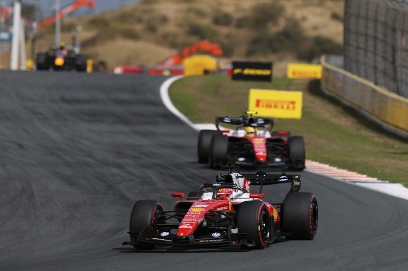 Ferrari responde a críticas de Hamilton após estratégia polêmica no GP da Holanda