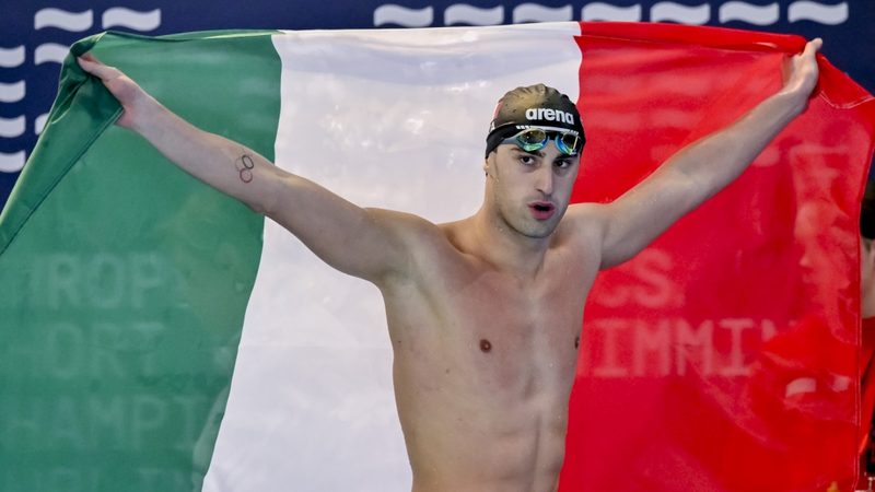 Poker di ori per l'Italia nel nuoto ai Giochi del Mediterraneo di Taranto