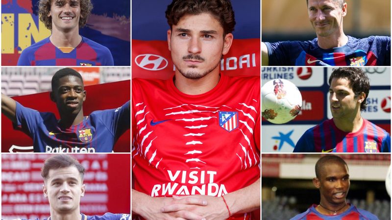 Julián Alvarez se une a la lista de futbolistas que forzaron su fichaje por el Barça