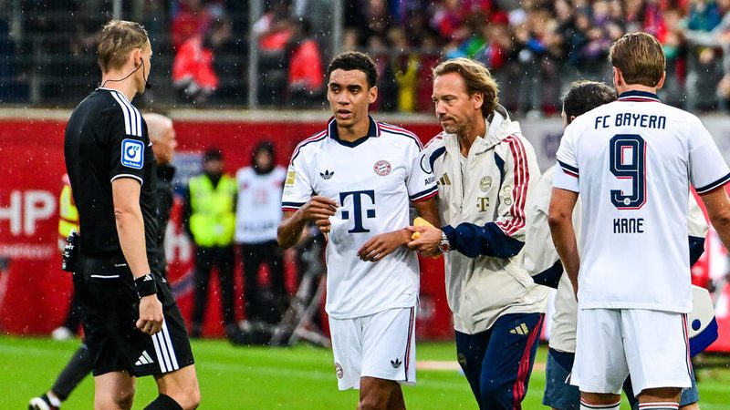 Neurologische Probleme: Jamal Musiala bleibt dem FC Bayern weiterhin fern