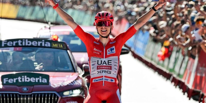 Pogacar dominiert Vuelta-Etappe und Gall sichert sich dritten Platz