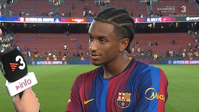 El Barça espera ofertas por Balde mientras el jugador evalúa su futuro