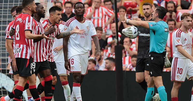 El CTA aclara aciertos y errores en el partido Athletic - Sevilla FC