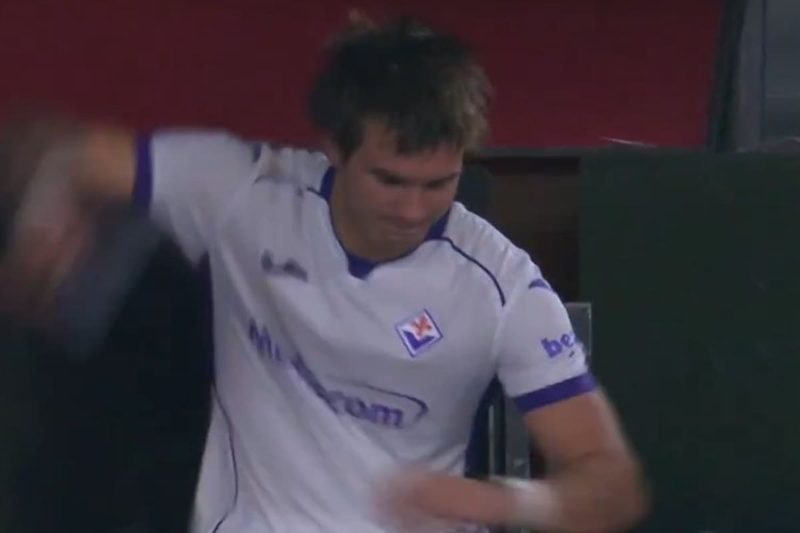 Franco Mastantuono expresa su frustración tras el debut decepcionante con Fiorentina