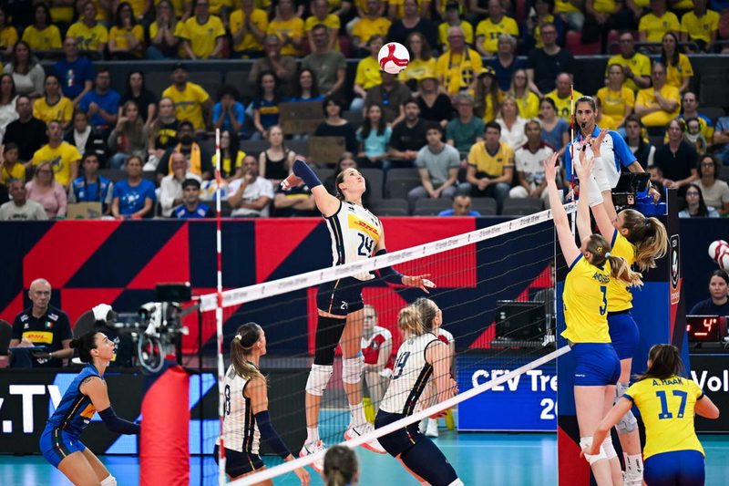Italia e Francia pronte per la sfida decisiva agli Europei di volley femminile