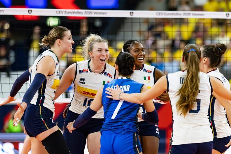 Azzurre pronte a difendere il primato contro la Slovacchia agli Europei di volley