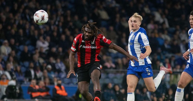 L'OGC Nice officialise le départ de Terem Moffi vers Hambourg