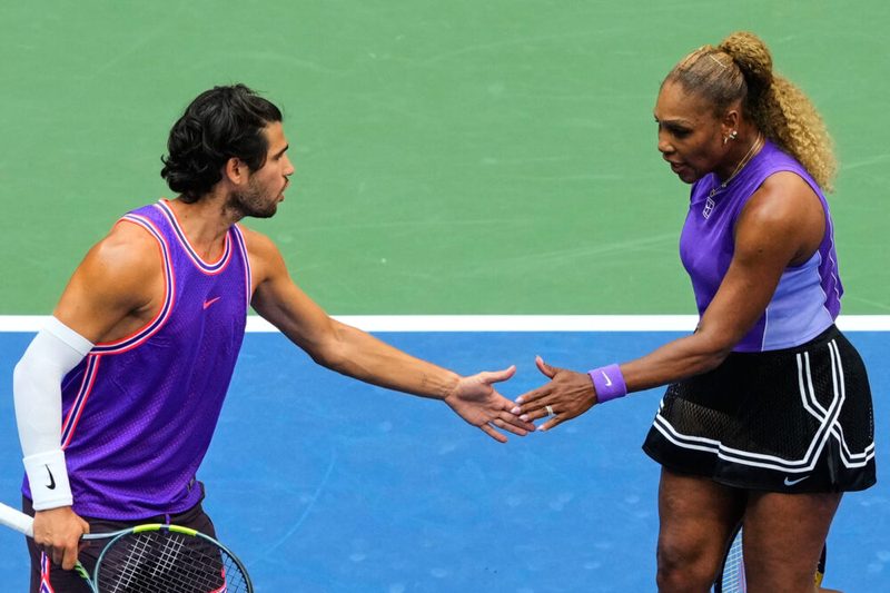 Serena Williams e Carlos Alcaraz brillano nel doppio misto agli US Open 2026