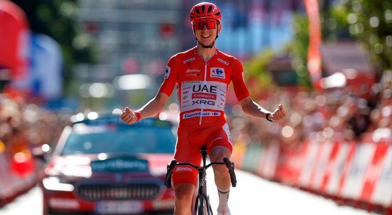 Pogacar brilha e vence terceira etapa com ataque decisivo em Andorra-a-Velha