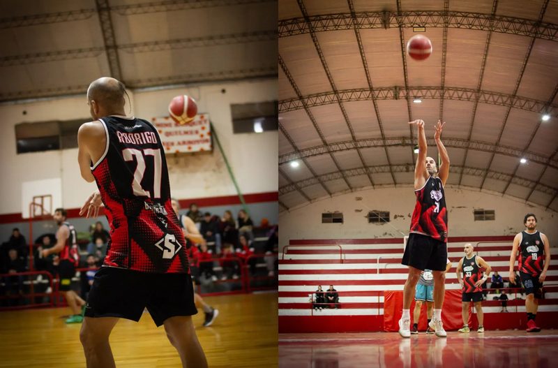 Rodrigo Palacio brilha no basquete aos 44 anos e avança nas semifinais