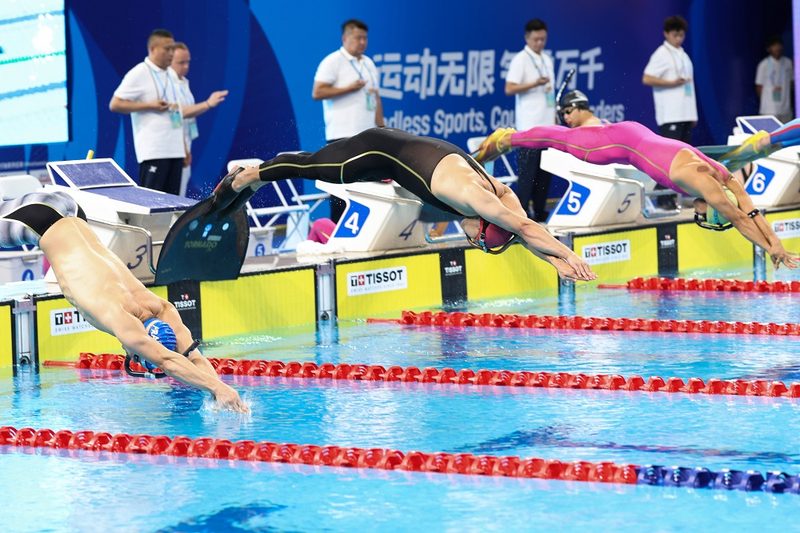 L'Italia brilla nel nuoto pinnato ai Giochi del Mediterraneo di Taranto 2026