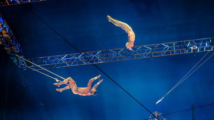 Talentos olímpicos brilham no Cirque du Soleil em nova versão de Alegría