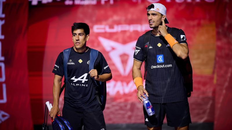 Chingotto y Galán logran remontar en un emocionante duelo de cuartos en Madrid